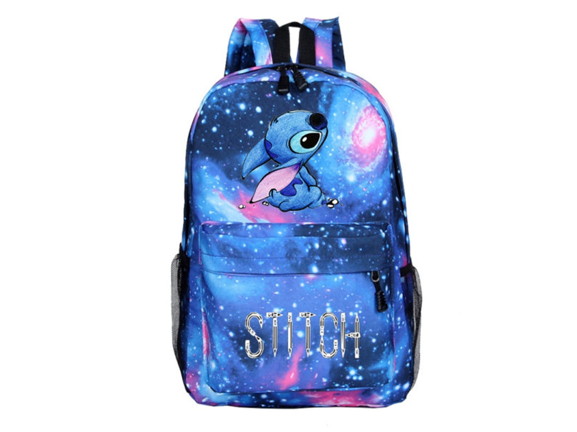 Mochila Infantil Stitch, Escolar Para Estudantes Meninos, Livros E Viagens C Aquaforge