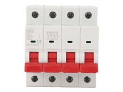 Laxiscreed Disjuntor Miniatura 4p 400v Com Proteção Contra Sobrecarga Para Sistemas Elétricos