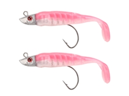 Isca De Pesca De Gelo Pvc Jighead 2pcs 1