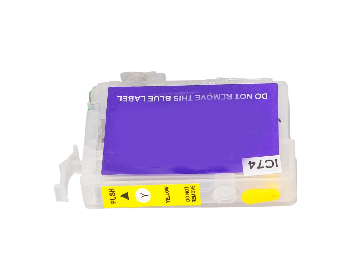 2026 kit de Acessório de Cartucho de Tinta Ic74 para Impressoras Pxm5040f S5040 M5041f Pxs740 (amarelo 13ml)