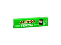 C/12 Lapices Colores Alpino Rojo