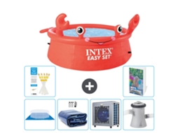 Intex Piscina Easy Set Redonda - Caranguejo - 183x51 Cm - 7-peças S124