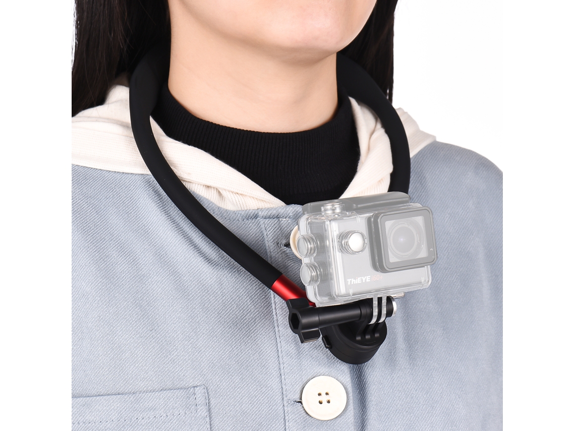 Soporte De Cuello Para Selfies De Móvil Y Cámara De Acción Compatible Con Iphone Y Gopro