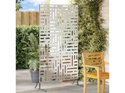 Vidaxl Protetor De Privacidade 100 X 50 X 180 Cm Aço Galvanizado