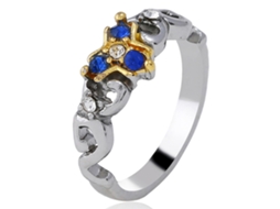 Anéis De Dedo Vintage Strass Acessório Fashion Mulheres Meninas