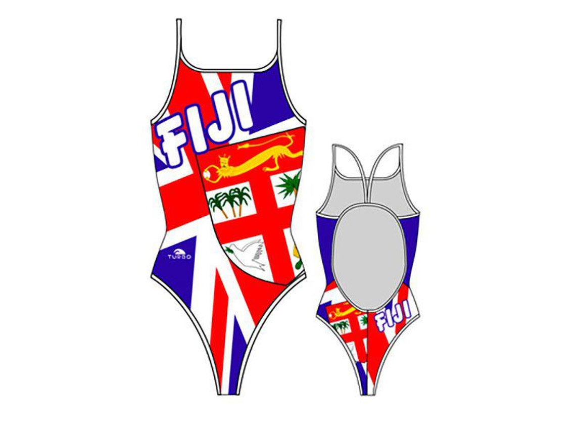 Fato de banho para Mulher TURBO Fidji Multicor para Natação (XXL)