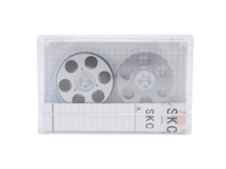 Fita Cassete Em Branco Reel To Reel 46min Baixo Ruído Cassetes De Gravação De Música Diy Prata