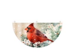 Laxiscreed Bandeira De Natal Em Forma De Sino Para Exterior E Decoração De Porta