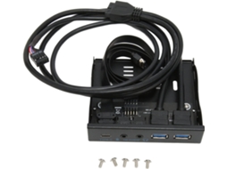 Painel Frontal Com Hub Usb 3.2 De 10 Gbps, Plug And Play, Carcaça