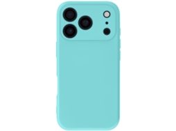 Avizar Capa De Silicone Soft-touch Para Iphone 17 Pro Série Fast Cover Turquesa