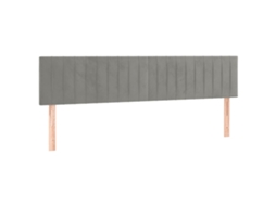Headboard, Headboards Vidaxl Cinzeto Veludo (200 Cm)