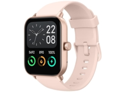 Smartwatch De 1.8 Polegadas Com Função De Chamada Bluetooth Ip68 À Prova D'água Para Android Ios Rosa