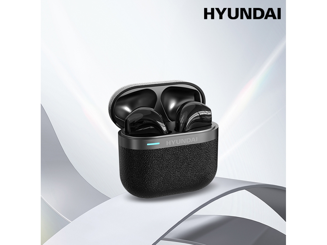 Fones de Ouvido Sem Fio Bluetooth 5.3 MDUG Invisíveis com Controles de Toque, À Prova D'água, Cancelamento de Ruído