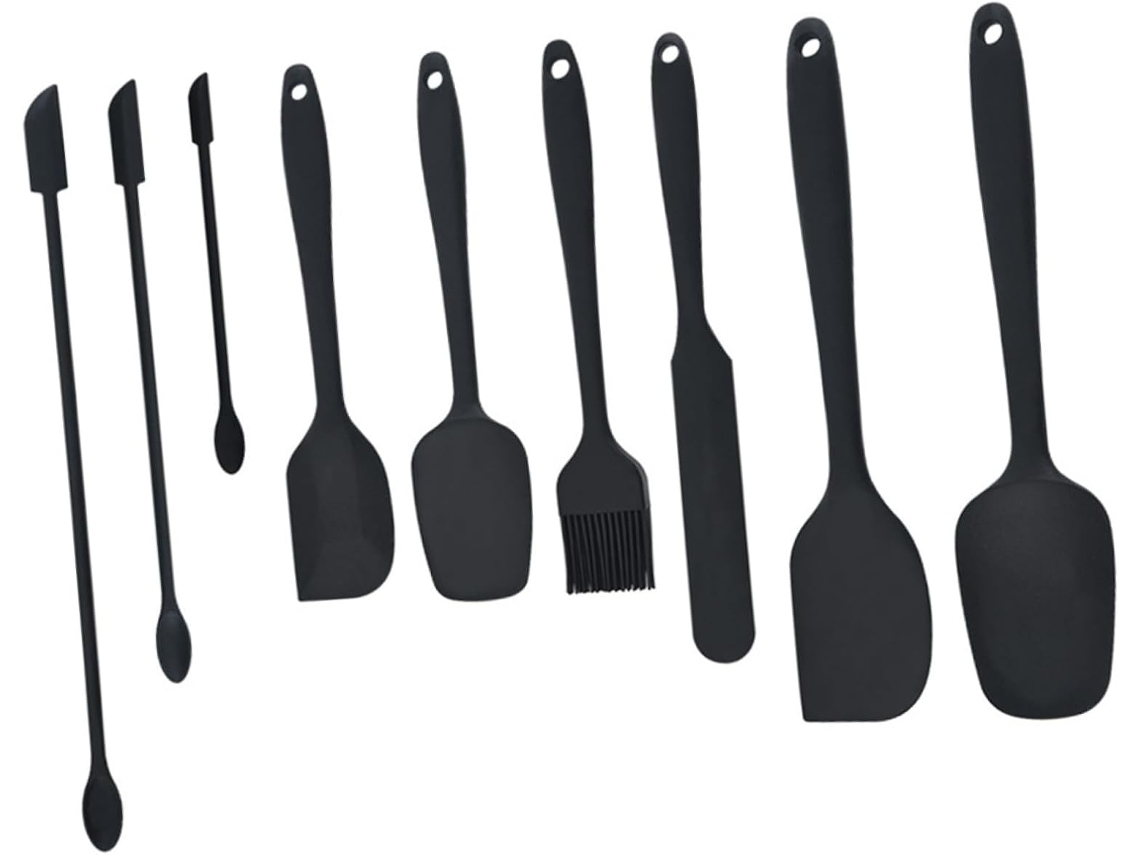 Espátulas Para Bolo: Superfície Resistente E Lisa, Fáceis De Limpar, Espátulas De Silicone Para