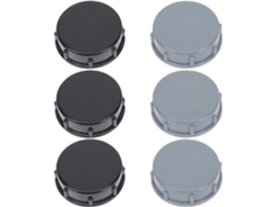Conjunto De 6 Tampões Plástico Para Ralo Cozinha Ounona, Tampas De Vedação À Prova Odores Para Pia, Ralo E Lavatório