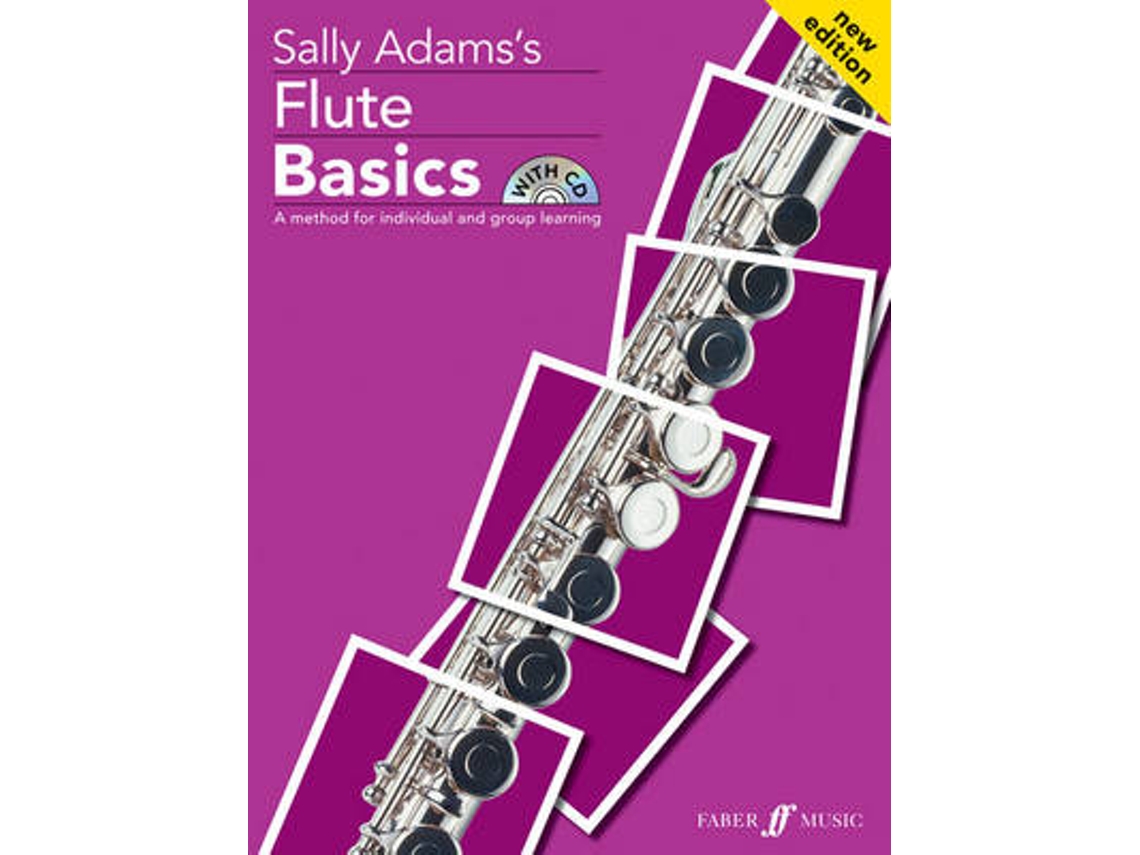 Livro Flute Basics Pupils book de Sally Adams (Inglês)