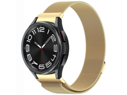 Pulseira De Relógio Milan Magnetic Metal Com Botões