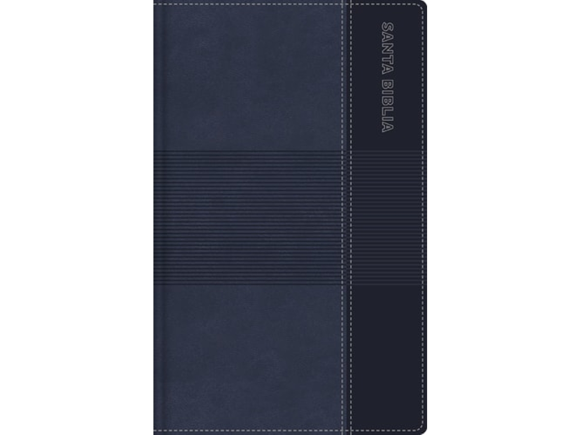 Livro RVR60, Biblia de Estudio para Jovenes, Leathersoft, Azul, Palabras de Jesus en Rojo, Comfort Print de Vida e Reina Valera Revisada (Espanhol)