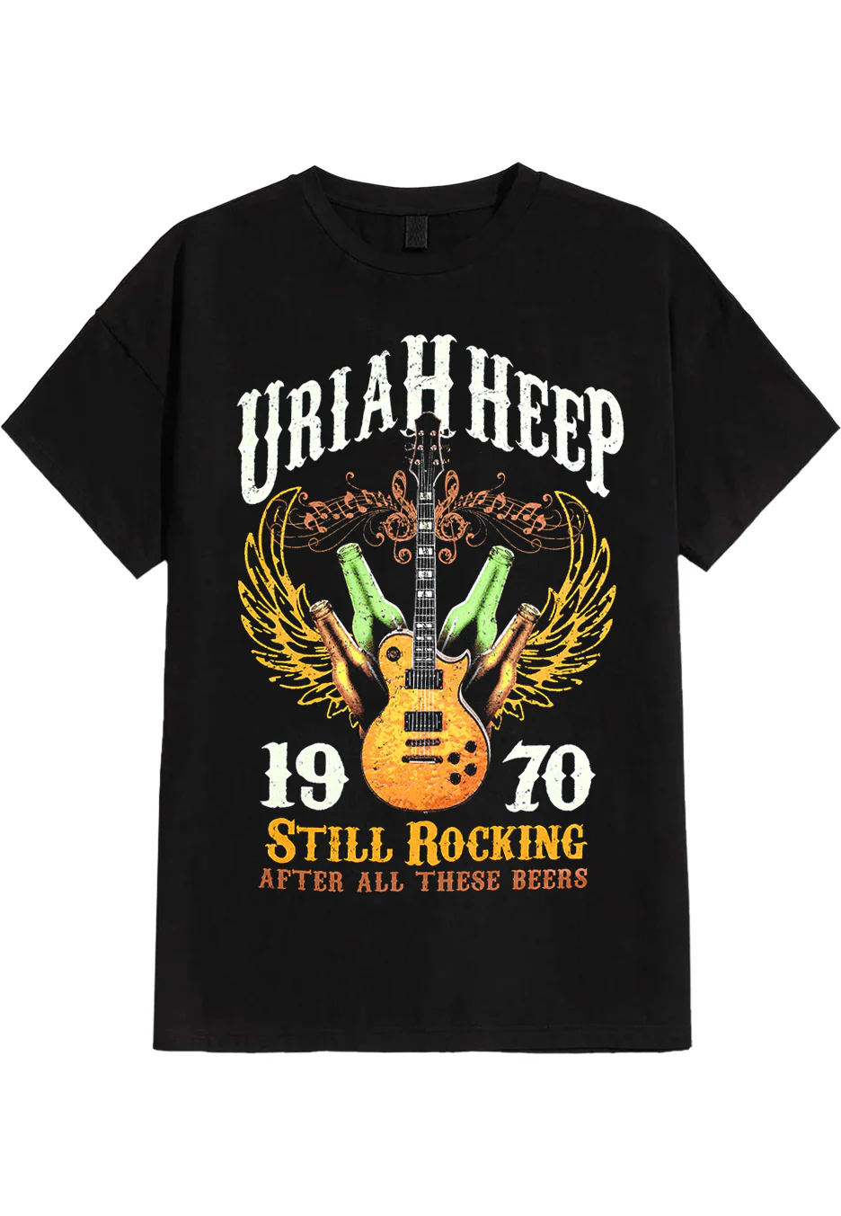 Size:s Rockinstone Uriah Heep - Still Rocking - T-shirt Unisex Adults