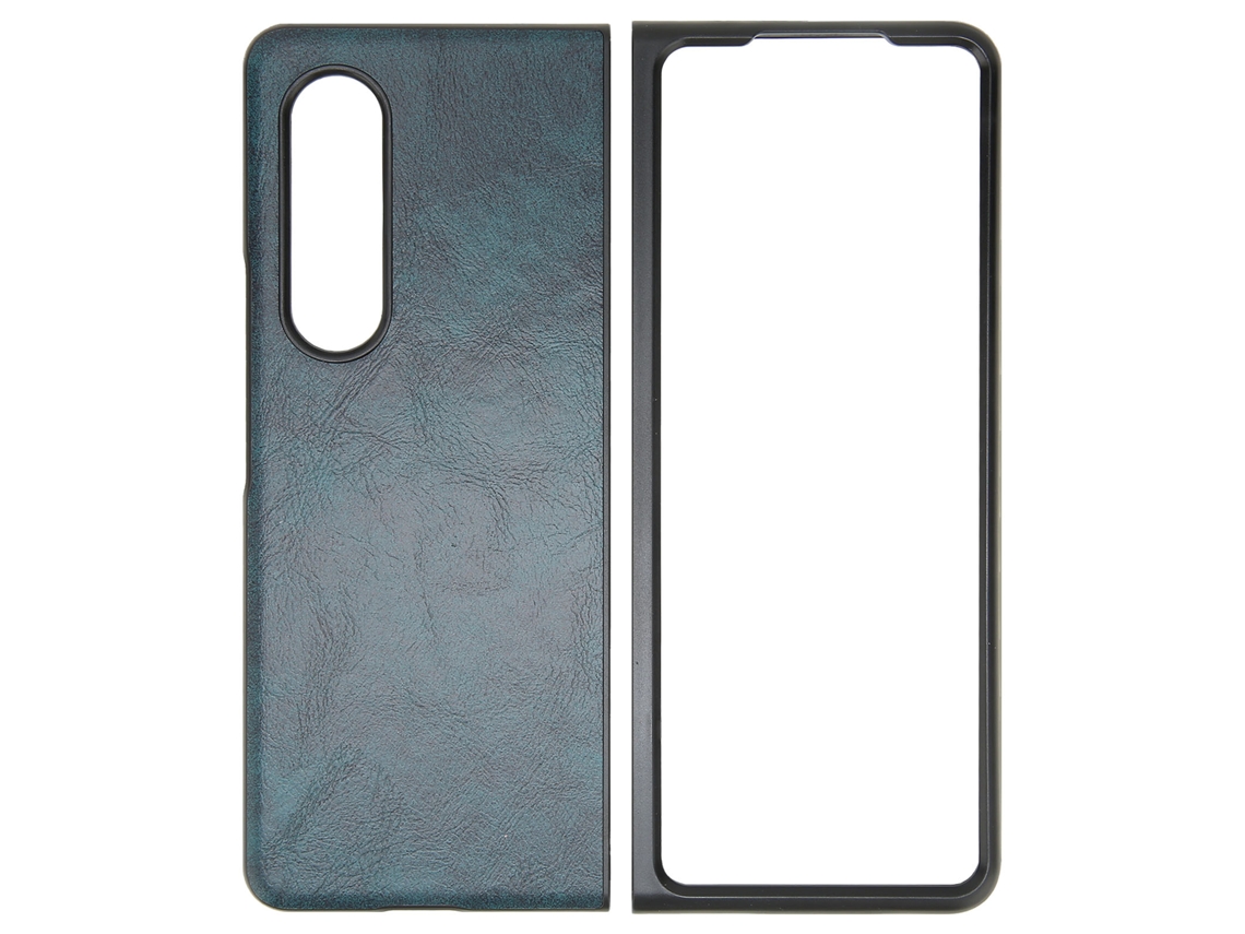 Capa de Couro para Samsung Galaxy Z Fold 3 EOOCOO (Resistente a Arranhões e Poeira)