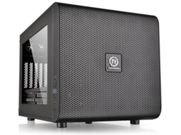 Caixa PC TT THERMALTAKE Core V21 (ATX Cube - Preto)