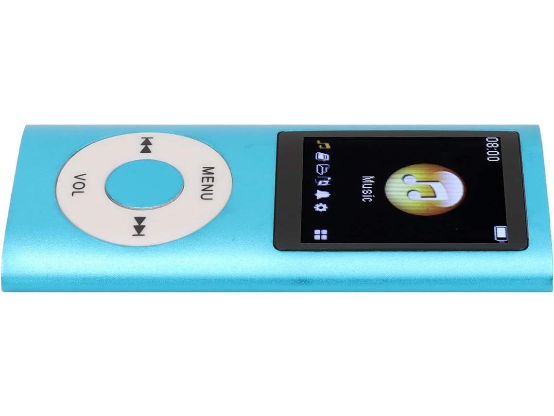 Reprodutor De Mp3 E Mp4, Elegante E Multifuncional, Com Som Sem Perdas, Tela Lcd De 1, 8 Polegadas, Portátil, Fácil De