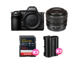 Z5 Ii + 24 50mm F/4 6.3 + 3 Sandisk 64gb Extreme Pro Uhs ii Sdxc + 3 Nikon En el15c + Ebook “20 Dicas para Fotos Que Impressionam” NIKON