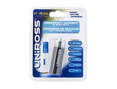 Uniross E-move Emergency Charger for Mobile Phone