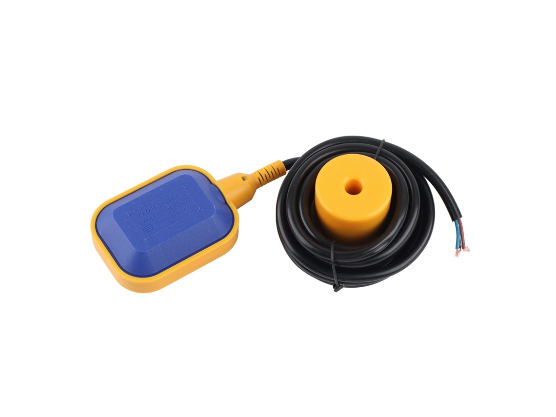 Sensor De Nível De Água Com Interruptor Flutuante 3.7m Cabo Tipo Cable