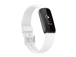 Pulseira De Relógio Lurelia Para Fitbit Luxe Silicone Branco