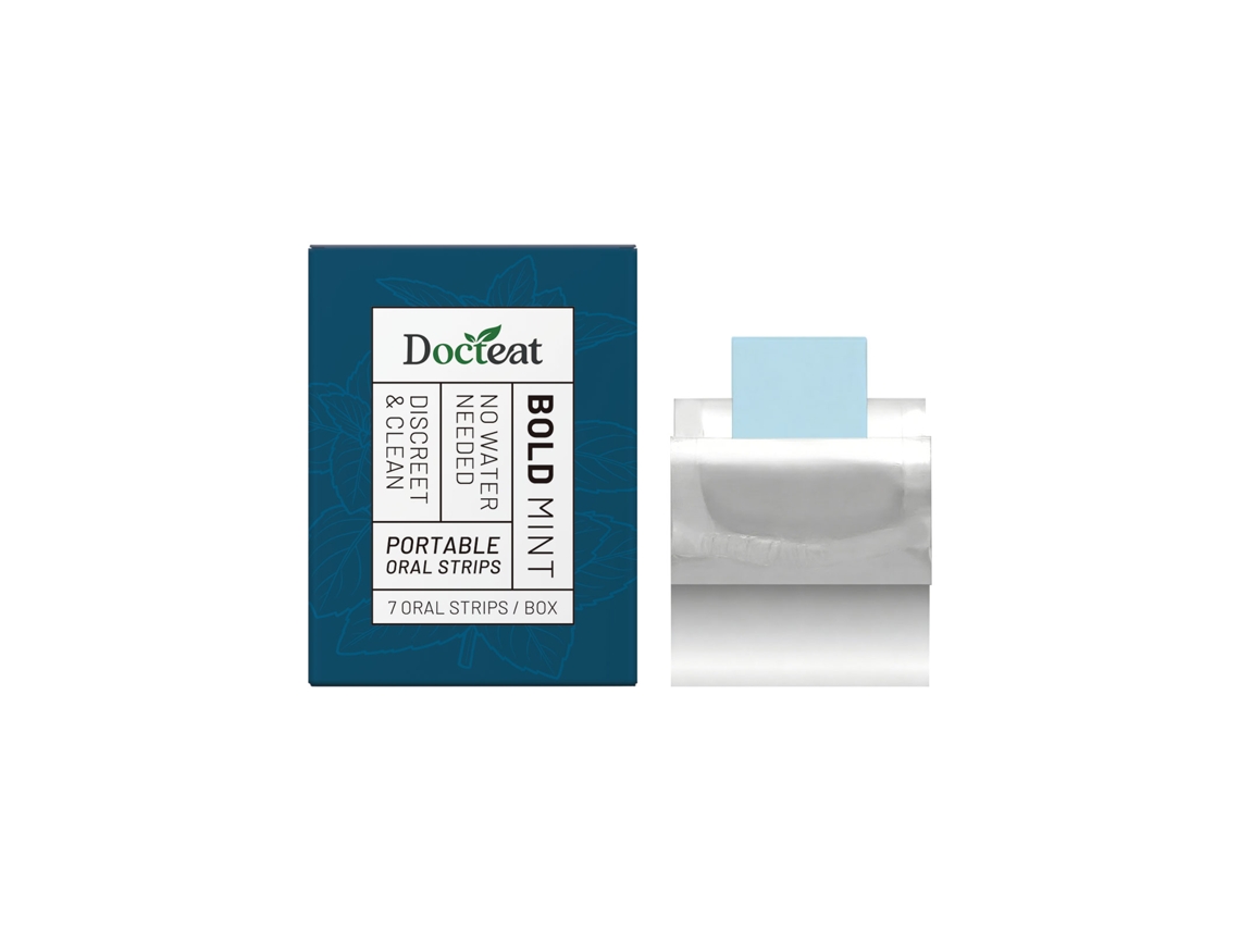 Comprimidos Docteat Menta Desintegráveis Portáteis
