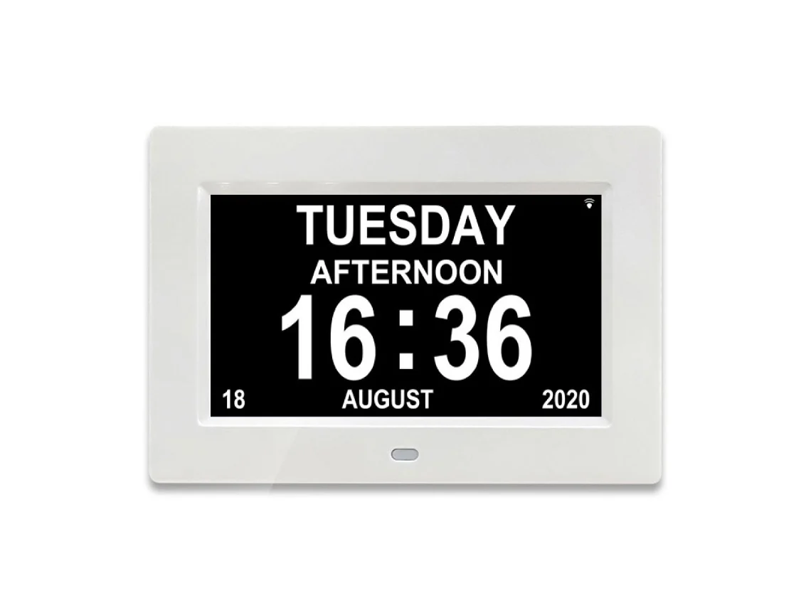 Relógio com Dia e Data para Idosos Relógio Digital Calendário para Seniores NEVEANCE