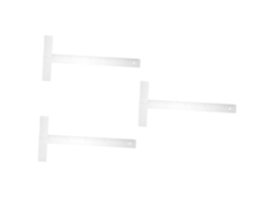 Conjunto De 3 Esquadros T Portáteis Popetpop Com Cabeça Removível