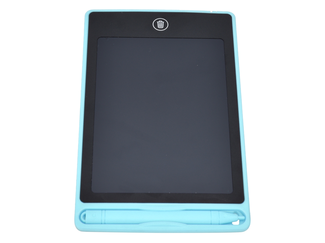 Ats tablet de Escritura Lcd de 6,5 Polegadas para Crianças, Quadro de Desenho Educativo Brinquedo Azul