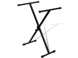 Keyboard Stand, Keyboard Stands Vidaxl Preto Aço