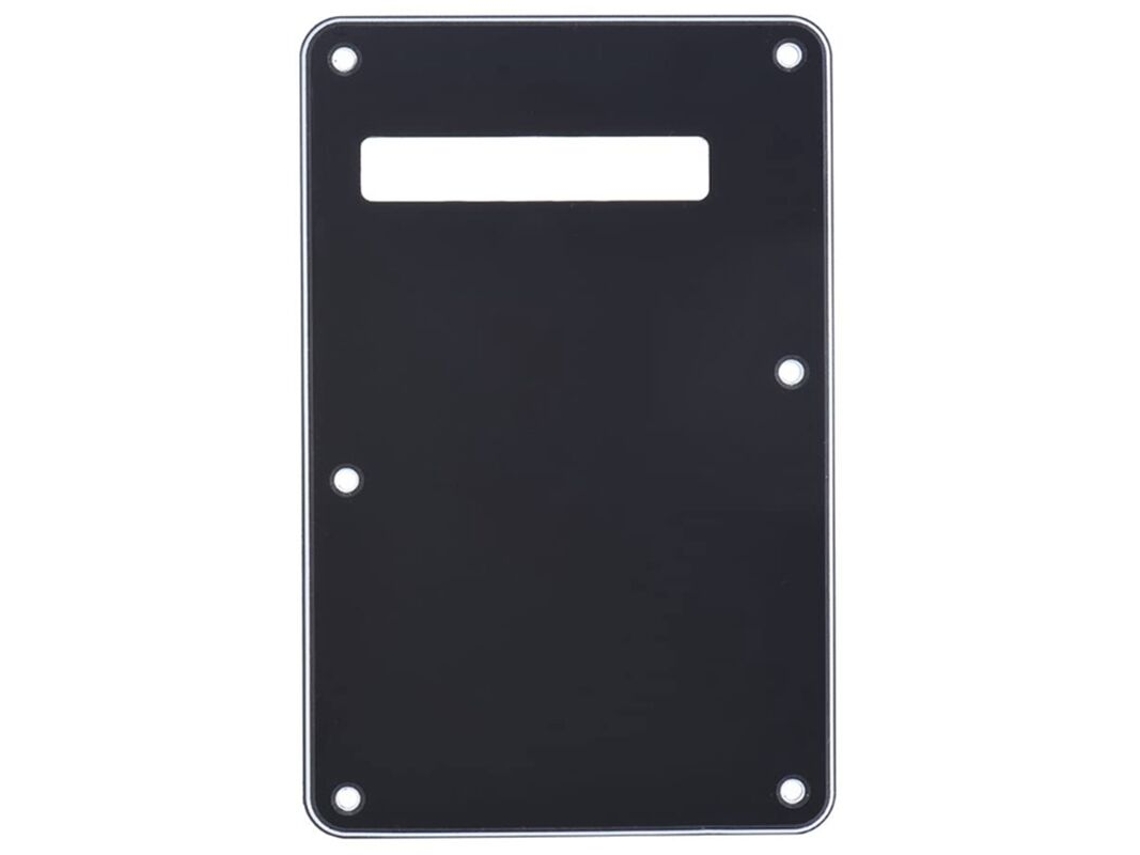 Placa Traseira de Cobertura da Cavidade do Tremolo Pickguard de 3 Camadas para Guitarra Elétrica Estilo St Moderna AQUAFORGE