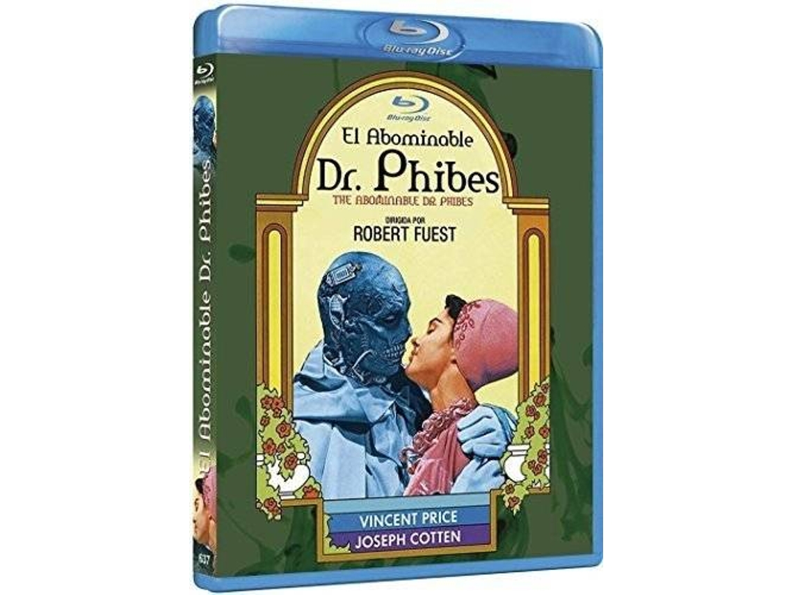 Blu-Ray The Abominable Dr. Phibes (1971) / El Abominable Doctor Phibes (Edição em Espanhol)
