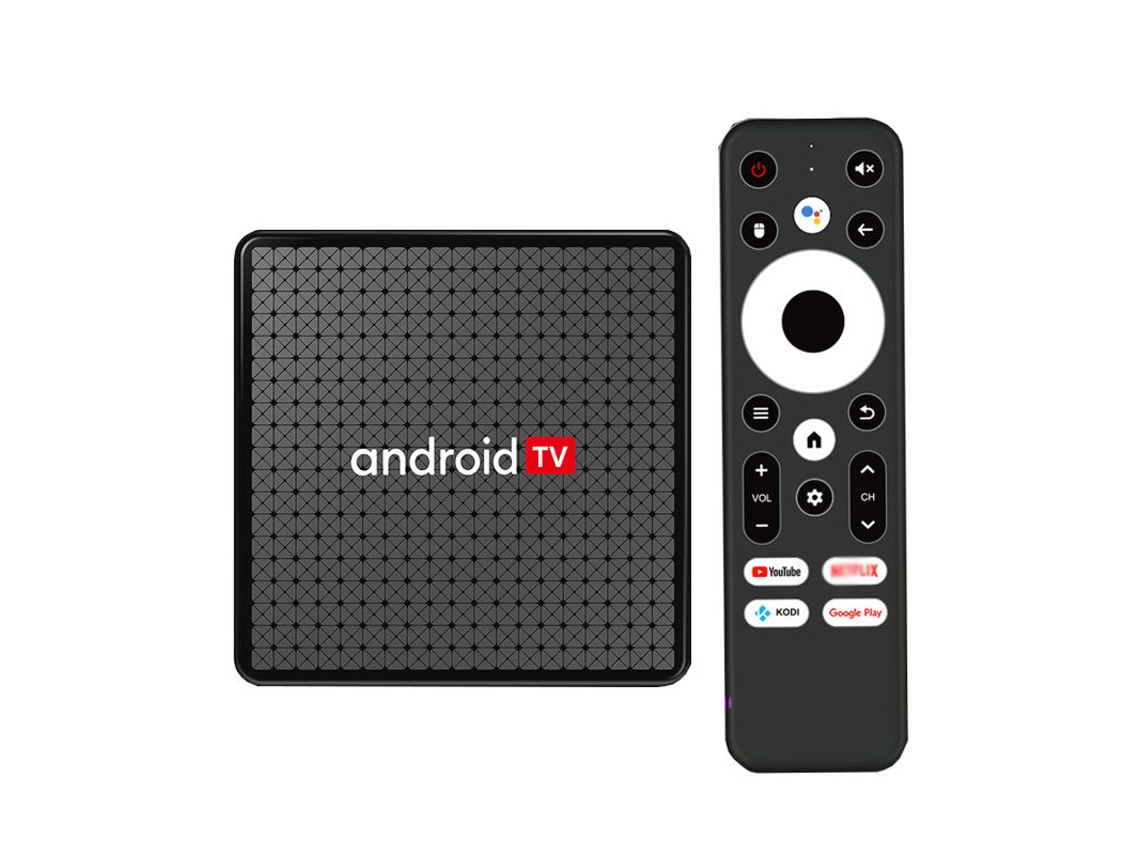 X5 Android Tv, 4 Gb De Ram/32 Gb De Rom, Android 10 Allwinner H313 Wifi6 Hd 4k Bluetooth (preto)