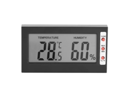 2026-termômetro Higrômetro Digital Lcd Linjou, Sensor De Temperatura E Umidade Mini Com Tela Grande