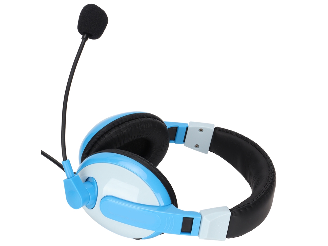 Speedy-fone De Ouvido Gamer Somic Com Microfone Plug Multifuncional Para Pc E Celular Cinza Azul