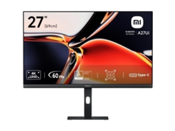 Xiaomi | Computer Monitor A27ui 27 Inch 4k 3840x2160 Lcd Panel | 68.6 Cm - Black