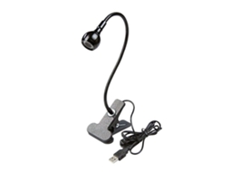 Lâmpada Uv para Unhas, Lâmpada Uv Led com Haste Flexível e Clipe, Mini Lâmpada de Mesa com Clipe, Haste Flexível Portátil AQUAFORGE