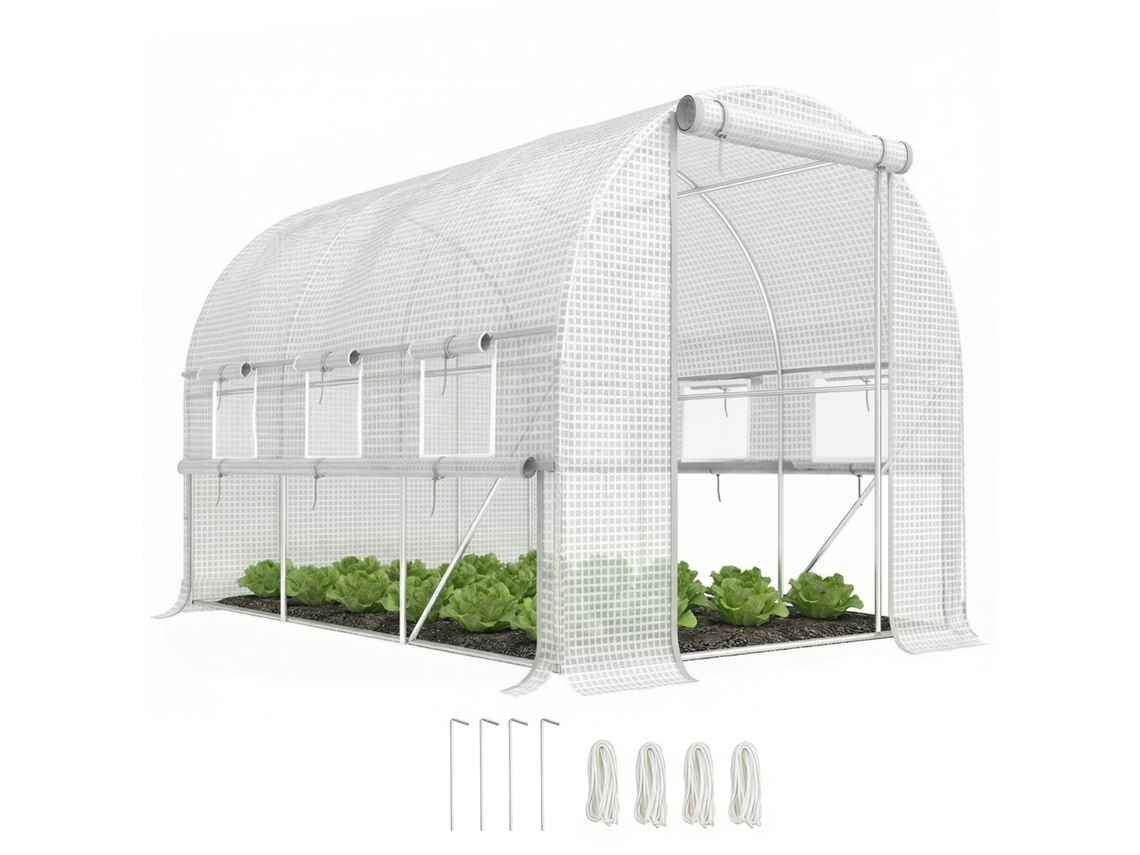 Estufa de Jardim em Pe, 2.95x2x2 M ZACHARY