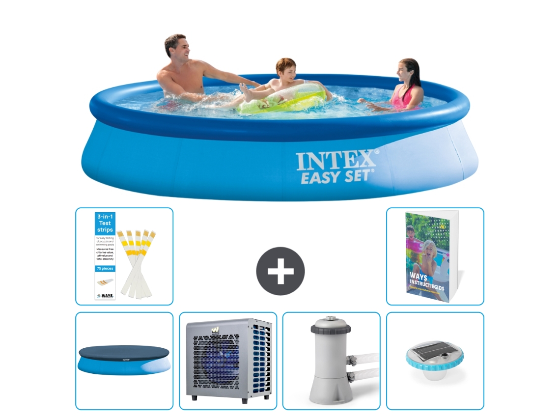 Piscina Easy Set Redonda 366x76 Cm 5 peças S106 INTEX