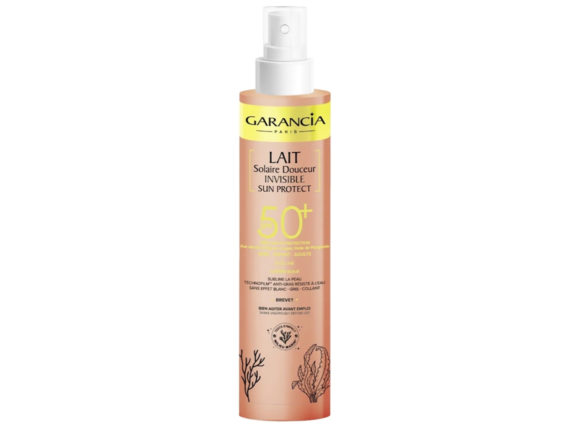 GARANCIA Leite Solar Doce Invisível Sun Protect Spf50 150 Ml