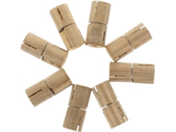 Conjunto De 8 Dobradiças Ocultas Em Latão Maciço, Estilo Vintage,