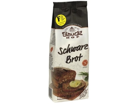 Farinha para Pão Preto sem Glúten BAUCK HOF