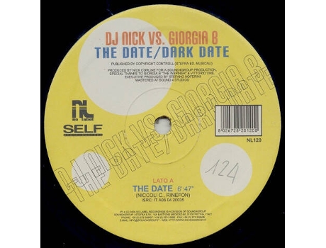 Vinil The Date / Dark Date No Label