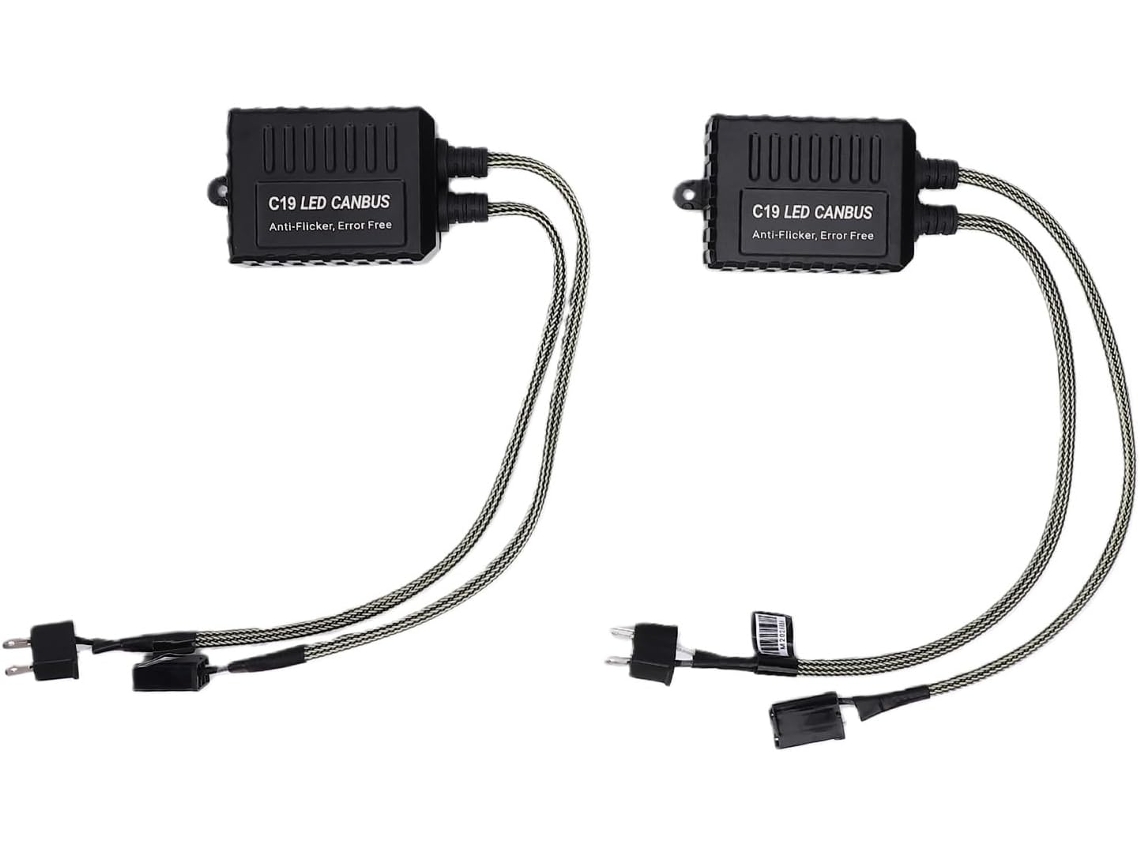 Lâmpadas De Farol Led Chiciris C19 H7, Decodificador De Criptografia Canbus, Sem Erros E Oscilação Para Veículos De 9a