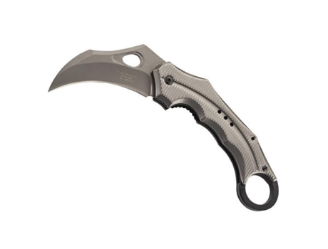 Faca HERBERTZ 201314 HERBERTZ Karambit Alu Gris 13,5Cm Inox + Clip
